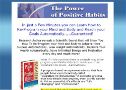 The Power of Positive Habits