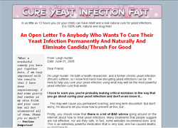Cure Yeast Infection Fast