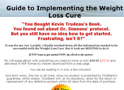 Guide To Implementing The Weight Loss Cure