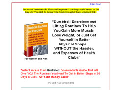 Dumbbell Routines and Exercises Fitness Guide