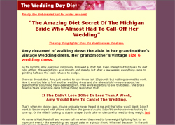 The Wedding Day Diet