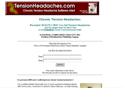How to Get Permanent Relief From Chronic Tension Headaches Program