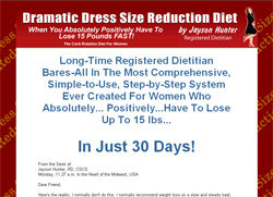 The Dramatic Dress Size Reduction Diet