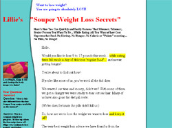Lillie's Souper Weight Loss Plan
