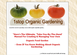 Organic Food Gardening Beginner's Manual