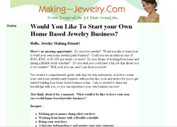 How to Run a Home Based Jewelry Party Business for Fun and Profit