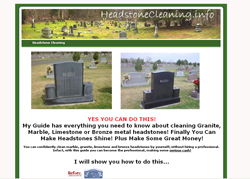 Headstone Cleaning Guide