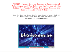 How To Become An Astrologer In 7 Days