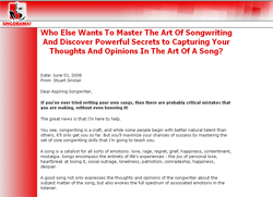 Superior Songwriting: The Ultimate Guide To Writing And Selling Your Songs