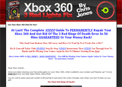 Xbox 360 3 Red Lights Fix