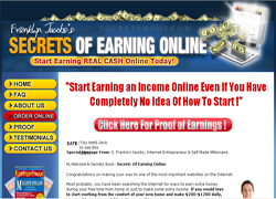 Secrets of Earning Online
