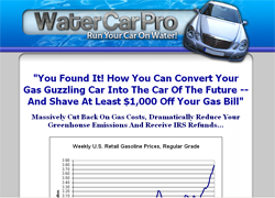 WaterCarPro: Run Your Car On Water!