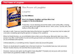 The Power of Laughter