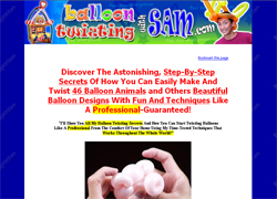 Balloon Twisting With Sam