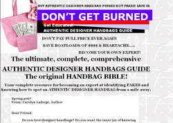 Authentic Designer Handbags Guide