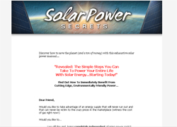 Solar Power Secrets