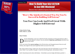 How To Build Your Self-Esteem In Just One Weekend!