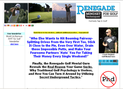 Renegade Mindset Techniques for Golf