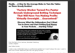 The Football Formula: Your Inside Track to Punting Riches