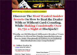 The Blackjack Millionaire's Most Wanted Insider Secrets