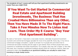 Buy Your First Apartment Building