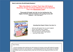 Start Your Own Gift Basket Business