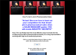 How To Get A Dream Job In Pharmaceutical Sales:Direct Inside Advice & Guidance from a Sales Manager