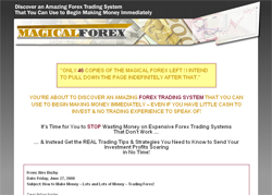 Magical Forex Trading System