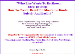 One Stop Macrame Shop