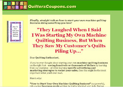 How to Start Your Own Machine Quilting Business