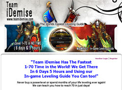 Team IDemises 1-70 Leveling Guides And Gold Guide