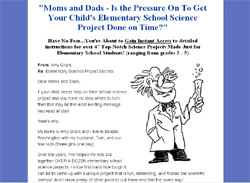 Elementary Science Project Secrets