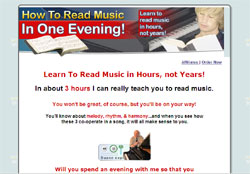 How To Read Music In One Evening!