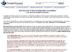 100 Secrets of the Scholarship Committee