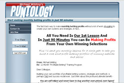 Puntology: A Step-By-Step, 52-Week Training Program For Becoming A Succesful Pro Gambler!