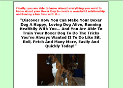 Boxer Dog Secret's “Your Ultimate Guide To Make Your Dog Happy, Healthy And Obedient!