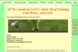 Horse Training Success