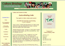 Culture Briefing: India