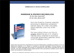 Marriage & Divorce Records, USA