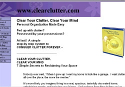 CLEAR YOUR CLUTTER, CLEAR YOUR MIND:7 Simple Secrets to Reclaiming Your Space