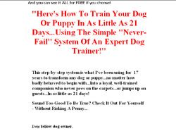 How To Train Your Dog In Just 21 Days!