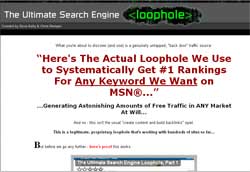 The Ultimate Search Engine Loophole
