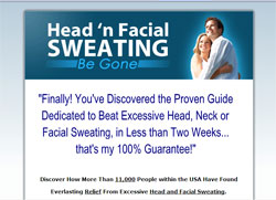 Head 'n Facial Sweating Be Gone