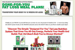 Done-For-You Fat Loss Meal Plans