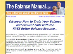 The Balance Manual: How to Improve Stability and Prevent Falls with Simple Exercises