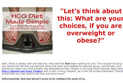 Hcg Diet Made Simple