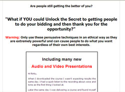 Persuasion Skills Black Book