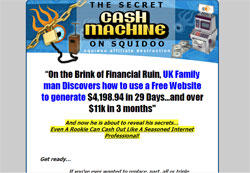 The Secret Cash Machine On Squidoo