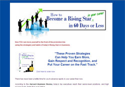 How to Become a Rising Star in 60 Days or Less