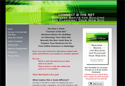 Connect 2 the Net: Business Basics for Building (or Planning) Your Web Site